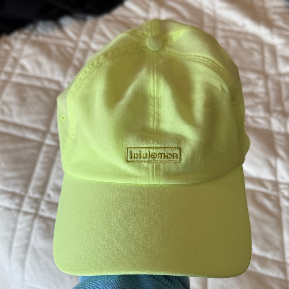 Lululemon Neon Yellow Cap
